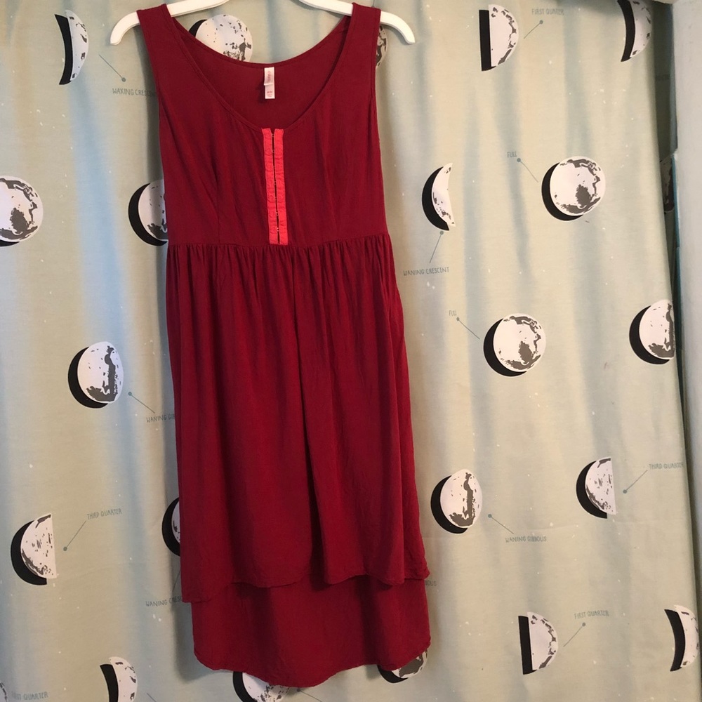 Corset top red Xhilaration dress size M
